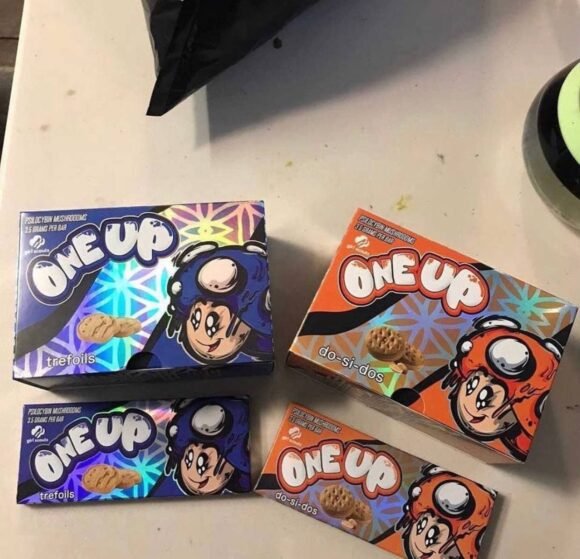 One Up Mushroom Chocolate Bar Canada - Image 2
