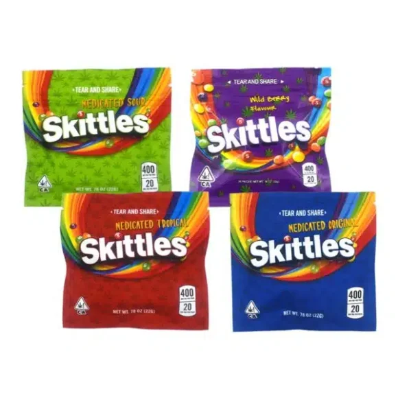 Meddicated Original Skittle Flavour (400mg THC)