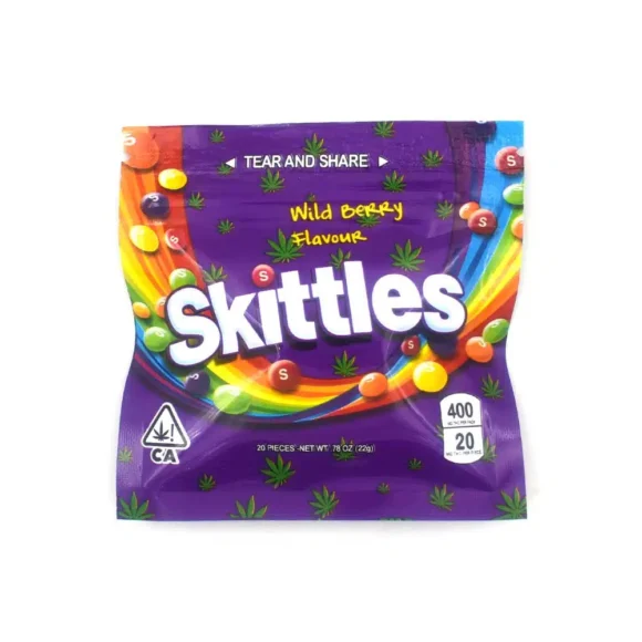 Meddicated Original Skittle Flavour (400mg THC) - Image 3