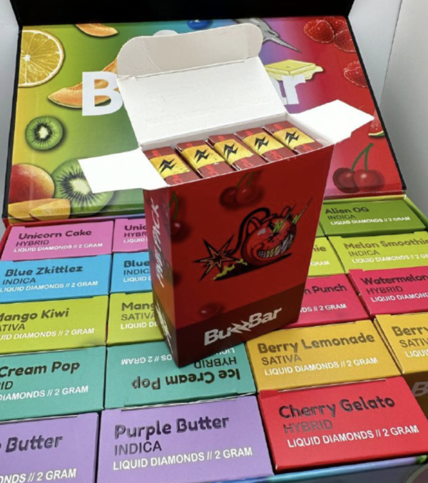 Buzzbar 2g Disposable Vape | 5 packs each box