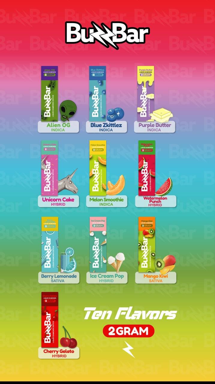 Buzz Bar Liquid Diamonds 2 Gram