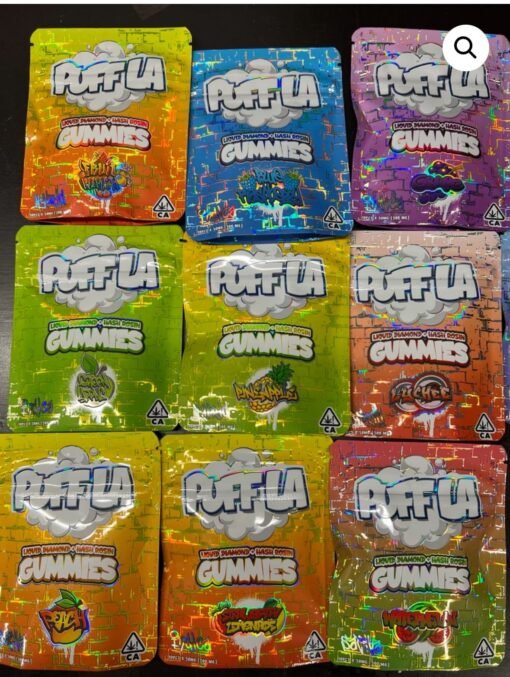 Puff La liquid diamonds and hash rosin gummies Online - Image 2