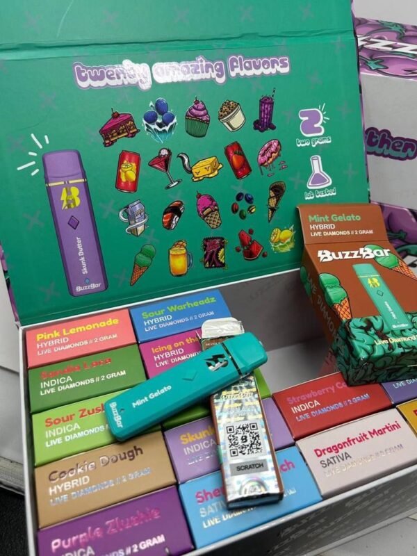 Buzz Bar 20 Amazing Flavors (Indical) - Image 2